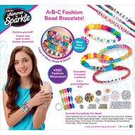 Shimmer n Sparkle ABC Fashion Bead Bracelets