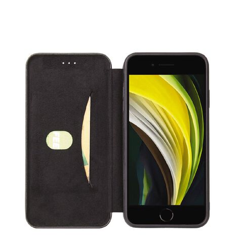 INTOUCH iPhone 7/8/SE Milano Wallet Case Black