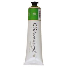 Chromacryl Acrylic Paint Green Light 75ml