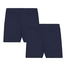 Young Original Girls' Plain Bike Shorts 2 Pack