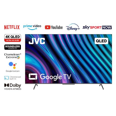 JVC 50 inch 4K Ultra HD QLED Google Smart TV