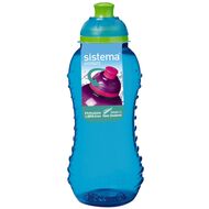 Sistema Round Drink Bottle with Twist Cap Assorted 330ml