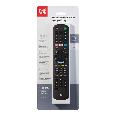 One for All Remote Control NETTV Sony Replacement URC4912