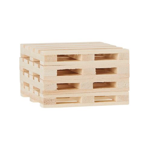 Wooden Pallet Coasters 10cm