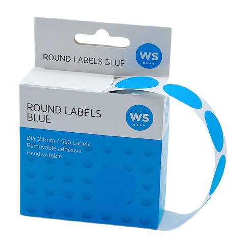 WS Dot Stickers Dispenser 24mm Diameter