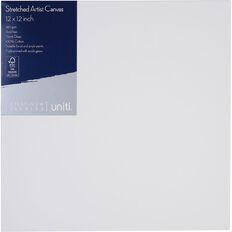 Uniti Plat Canvas 12 Inch x 12 Inch 380gsm