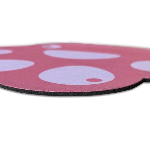 Playmax Paw Print Mouse Mat Pink