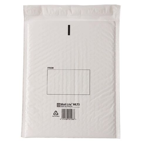 Mail Lite Bag MLT3 212mm x 280mm 100 Pack