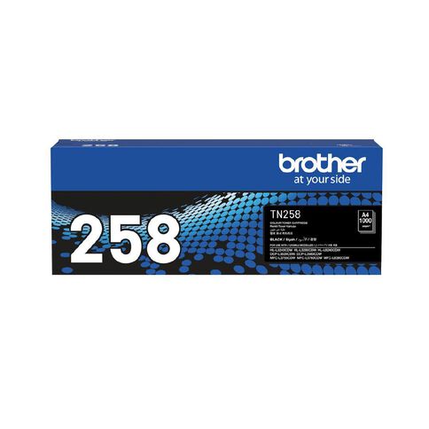 Brother TN258BK Toner Black 1000 Pages