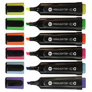 WS Highlighter 6 pack Assorted 6 Pack