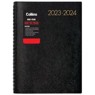 Collins 2025-26 Diary Mid Year Boston 1 Day Per Page A5 A5
