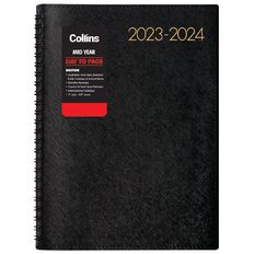 Collins 2025-26 Diary Mid Year Boston 1 Day Per Page A5 A5