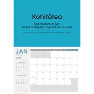 Collins 2026 Wall Calendar Bilingual Multi-Coloured A4