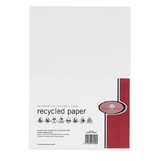 Direct Paper Recycled Paper 100gsm Iceberg A4 100 Pack