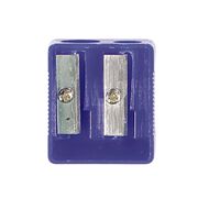 WS Pencil Sharpener 2 Hole Plastic Assorted