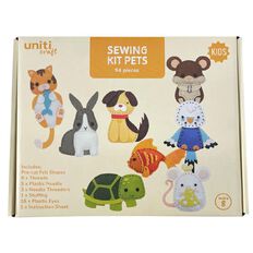 Uniti Kids Sewing Kit Pets