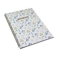 Uniti Stationery Country Calling Sprial Flowers A4 Notebook