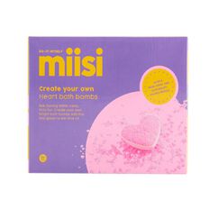 Miisi Create Your Own Heart Bath Bombs