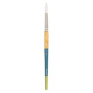 Princeton Snap Brush Short Handle Taklon Round 10 White