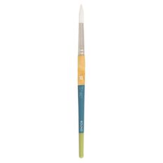 Princeton Snap Brush Short Handle Taklon Round 10 White
