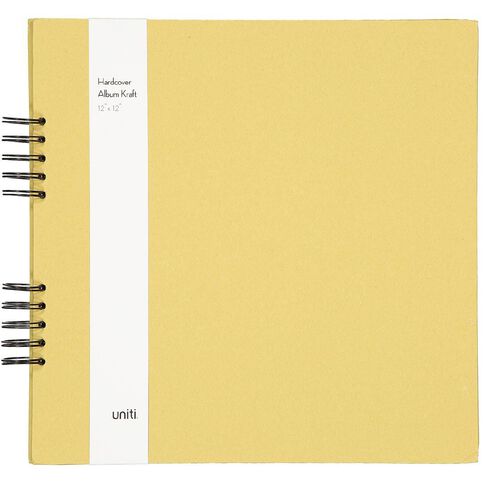Uniti Spiral Album Kraft 12in x 12in