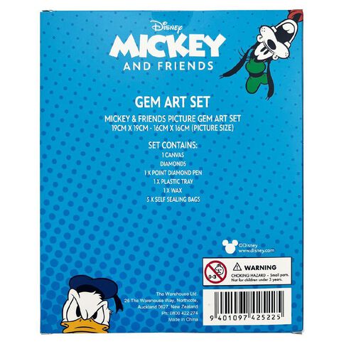 Mickey Mouse Kids Gem Art - 4 Friends
