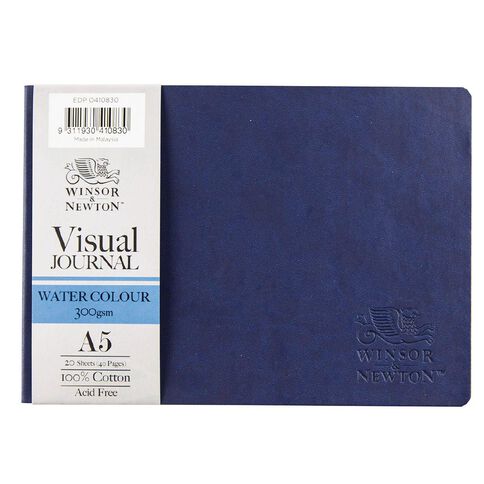 Winsor & Newton Watercolour Visual Journal Soft 300gsm A5 20 Sheets