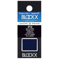 BLOCKX Watercolour Half Pan S4 454 Cyanine Blue