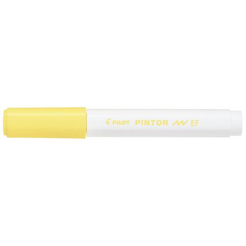 Pilot Pintor Marker Bullet Extra Fine 2.3mm Tip Yellow