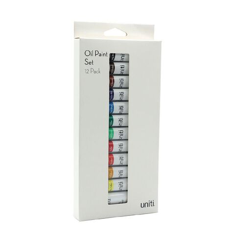 Uniti Oil Paint Set 12 Pack