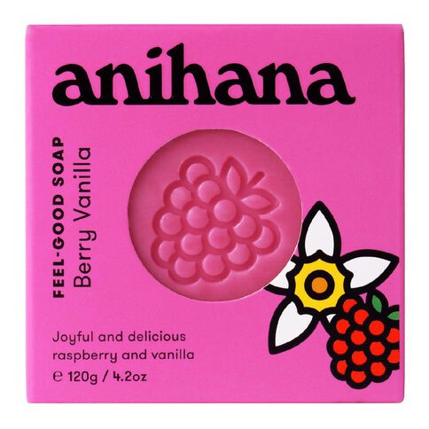 Anihana Feel Good Soap Berry Vanilla 120g