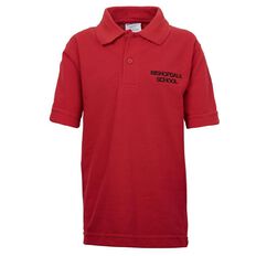 Schooltex Bishopdale Primary Short Sleeve Polo with Embroidery