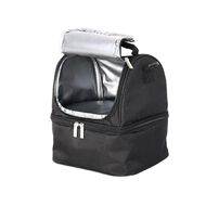 Living & Co Double Decker Lunch Bag Basic Black