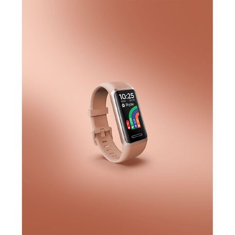 Ryze Elevate Smart Watch With Alexa Pink + Black