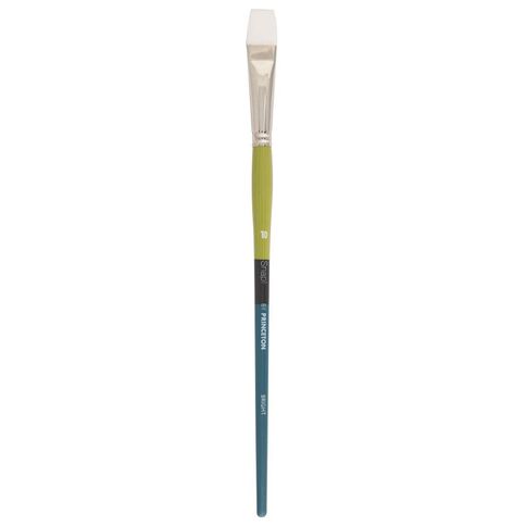 Princeton Snap Brush Long Handle Taklon Bright 10 White