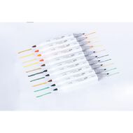 Uniti Dual Ended Artist Markers 80 Pack Assorted