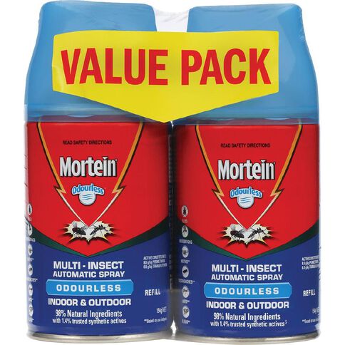 Mortein AICS Odourless Refill Twin Pack