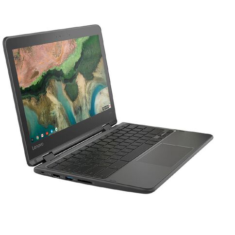 Lenovo 11.6in 300E Chromebook HD Intel Celeron N4020  4GB 32GB SSD Black