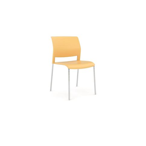 Game Chrome Chair Daffodil Yellow Mid