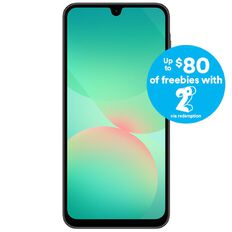 Samsung Galaxy A26 5G with 2degrees SIM Black