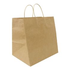 Xtra Wide Twisted Handle Paper Bag 25 Pack