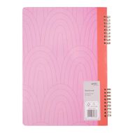 Uniti Stationery Pink A4 Notebook