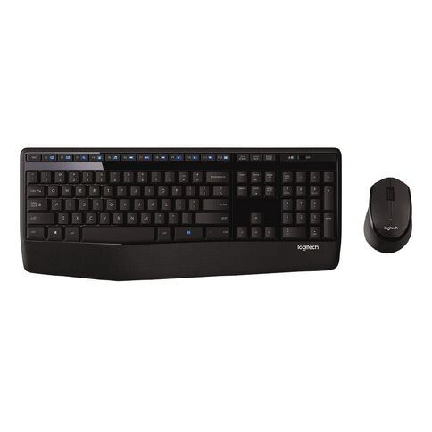 Logitech Wireless Combo Mk345 Black