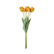 Living & Co Artificial Tulip Bunch Orange