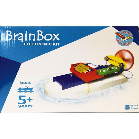 Brain Box Make Your Own Boat/Car Experiments Kits Assorted