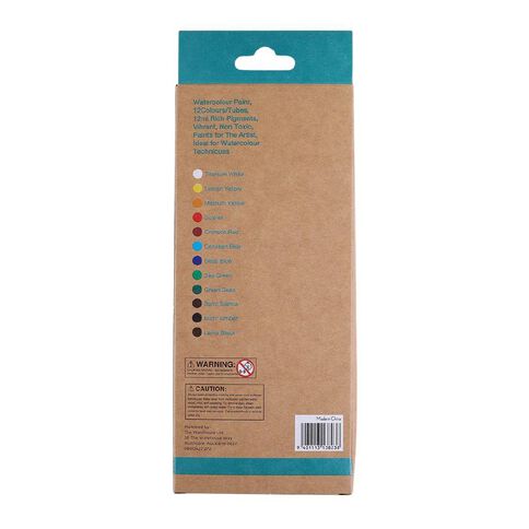 Uniti Watercolour Paint 12 Colours