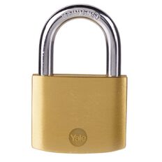 Yale Brass Padlock 50mm