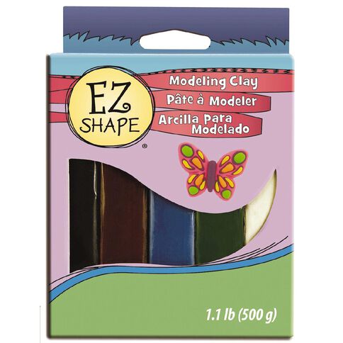 Sculpey EZ Shape Natural Modelling Clay Set 5 Pack