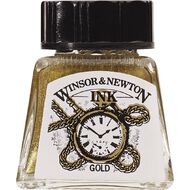 Winsor & Newton Drawing Ink 14ml Gold