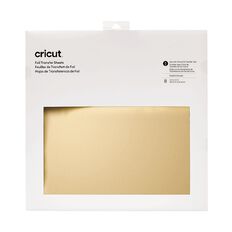 Cricut Transfer Foil 12 Inch x 12 Inch Gold 8 Pack